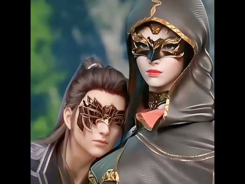 Queen Medusa and xiao yan romantic status 😍|| battle through the heavens || #btth #donghua #trending
