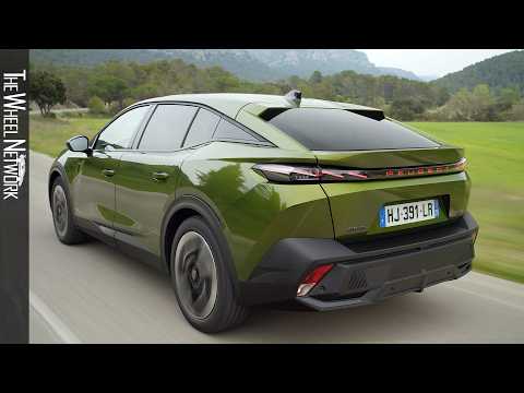 2027 Peugeot 408 GT Exclusive Hybrid 145 | Flare Green | Driving, Interior, Exterior [4K]