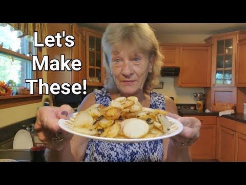 Let's Make Some Fried Potatoes, Using Canned Sliced Potatoes.No Peeling. 