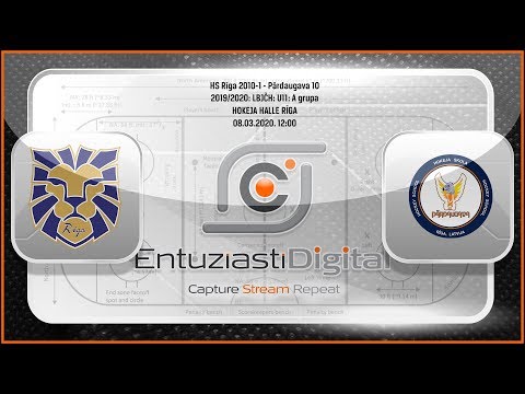 HS Rīga 2010-1  Pārdaugava 10 2019/2020: SPONSORED BY CERBER APSARDZE 08.03.2020. 12:00