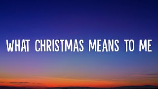 John Legend - What Christmas Means to Me (Lyrics) ft. Stevie Wonder