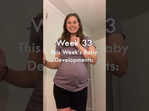 33 Weeks Pregnant Baby Development