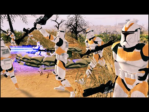 GHOST COMPANY LAST STAND - Star Wars: Galaxy at War Mod Gameplay