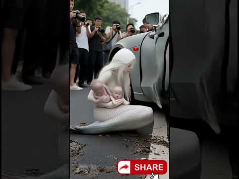 Mother Mermaid Saving Her Babies #mermaid #funnyshorts #shorts
