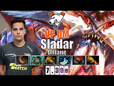 Slardar Offlane | VP.DM | SUPER FAST ATTACK SPEED NON-STOP BASH | 7.30e Gameplay Highlights