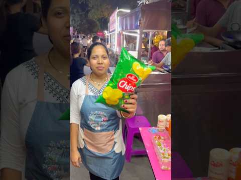 Hardworking girl selling street food 🙏 #shorts #trending #viral
