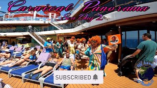 Carnival Panorama 8 Day  Mexican Riviera  Sea Day 2 & Mrs. Roper Bar Crawl | Travel Vlog