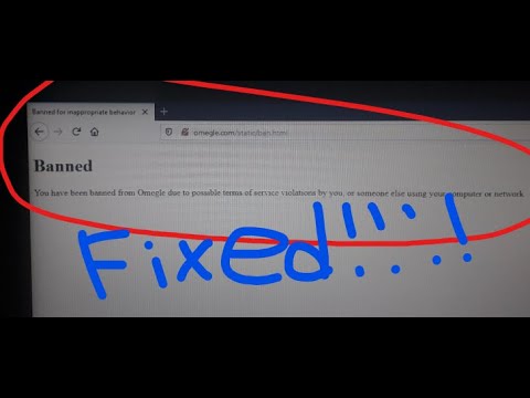 HOW TO GET *UNBANNED* ON OMEGLE WITH *NO* VPN!! (EASY) (UNDER 2 MINUTES)