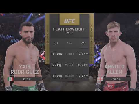 Yair Rodriguez vs Arnold Allen