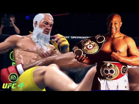 UFC4 Old Bruce Lee vs George Foreman | Heavy Weight Boxing Champion