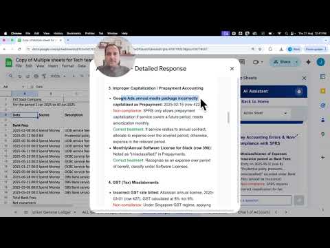 AI-Powered Accounting Error Detection with RyzUp Sheets 