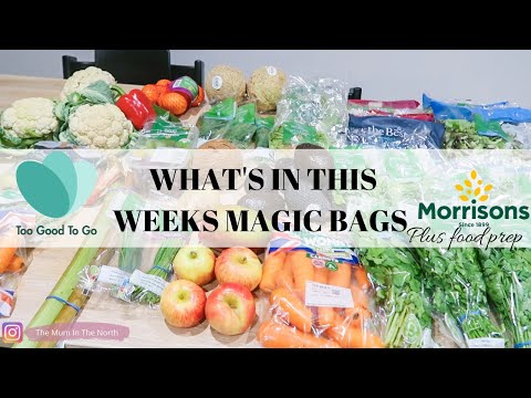 MORRISONS & SPAR TOO GOOD TO GO MAGIC BAGS | ALL THIS FOOD FOR £3.09 | FEEDING MY FAMILY FOR £30