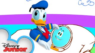 Download lagu Best Donald Moments! | Mickey Mouse Funhouse | Compilation | @disneyjr mp3