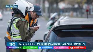Más de 3.700 controles y 51 personas detenidas marcan balance de fiestas patrias en O’Higgins