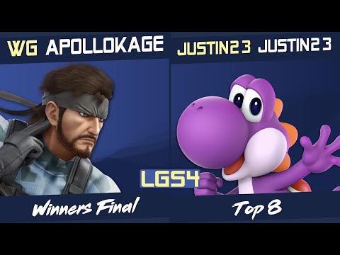LGS4 - ApolloKage (Snake) Vs. Justin23 (Yoshi) - Winners Finals - SSBU