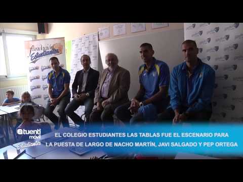 Tuenti Móvil Estudiantes: vuelta al Cole. Presentados Martín, Salgado y Ortega en C.E. Las Tablas