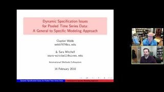 Clayton Webb, "Dynamic Specification Issues for Pooled Time Series Data"