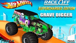 Hot Wheels Race Off - Grave Digger Monster Truck