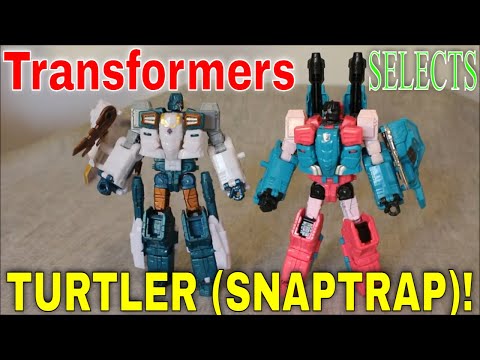 Transformers Generations Selects Seacon Turtler (Snaptrap) - GotBot True Review NUMBER 871