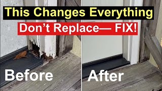 DIY Exterior Door Jamb Repair Using PVC Trim (Pro Results)