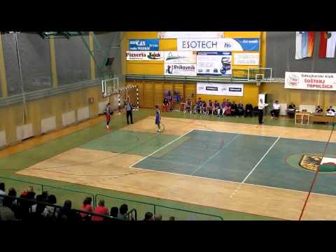 Uros Velickovic no.7(Tajfun Sentjur blue team) vs KK Elektra 82-77 Tajfun won. full game