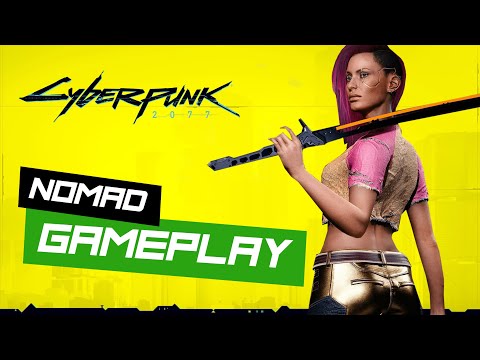 Cyberpunk 2077 — Full Female Nomad Lifepath Intro — 4K — Xbox One X