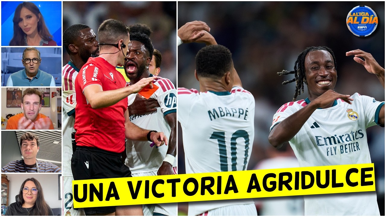 REAL MADRID DA PENA, ganó vs VILLARREAL sin NADA DE FUTBOL. VINICIUS fue EXPULSADO | La Liga Al Día