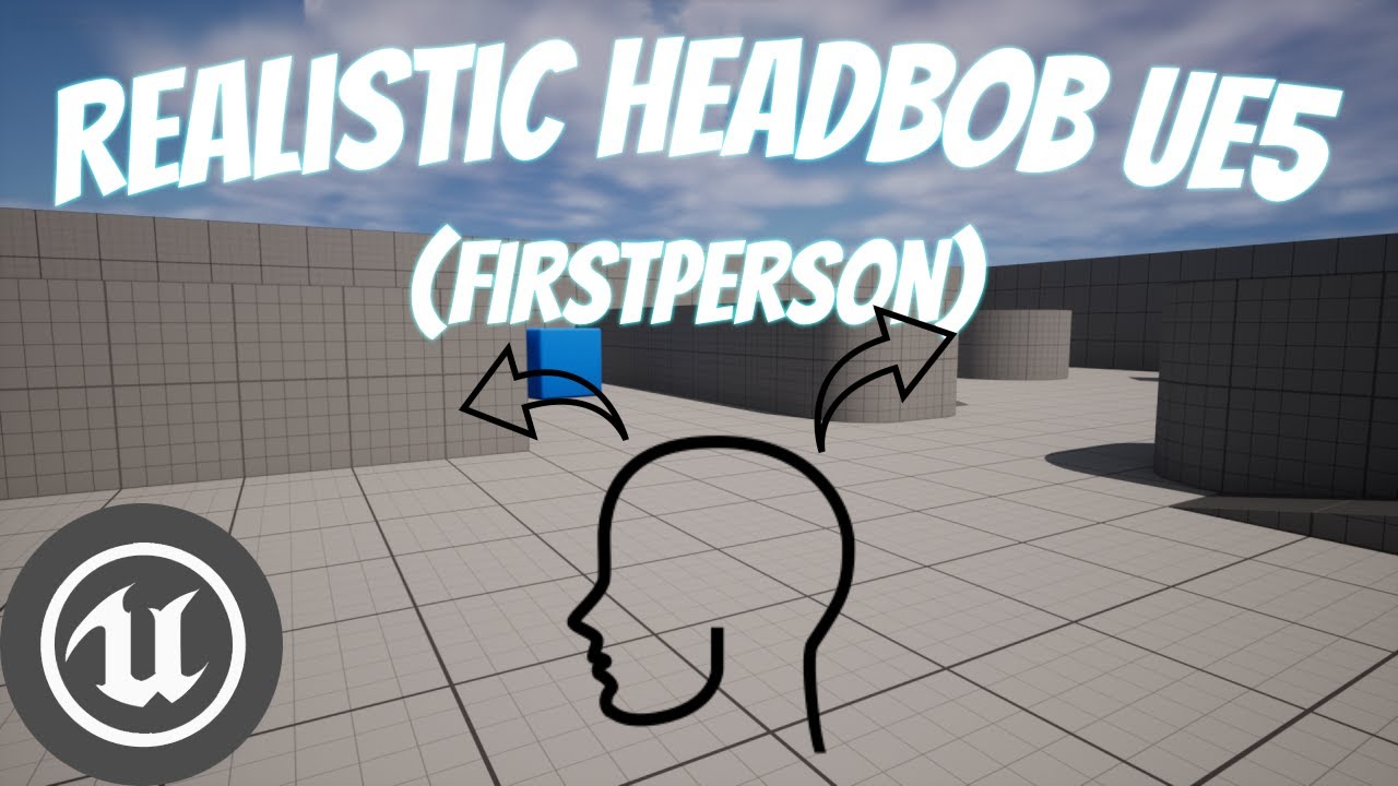 Make a Realistic Head Bobbing Effect in UE5 (First Person)