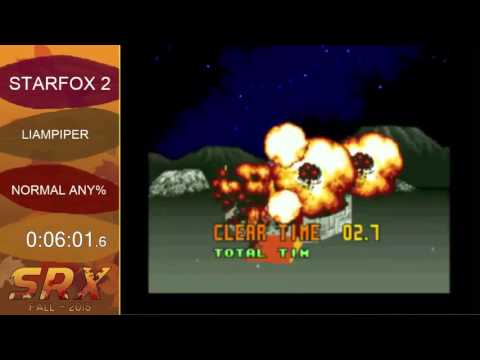Star Fox 2 Speedrun From SRX Marathon