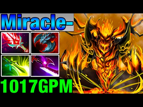 Miracle- Shadow Fiend Vol 23 - 1017GPM Smurf Account - 7.01 Dota 2