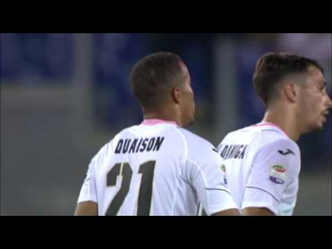 Il gol di Quaison - Roma - Palermo - 4-1 - Giornata 9 - Serie A TIM 2016/17