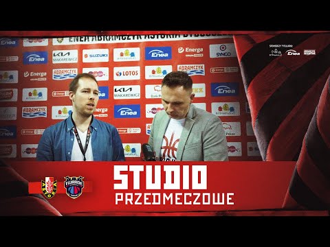 Studio przed meczem z Twardymi Piernikami Toruń