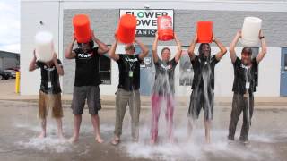 preview picture of video 'Flower Power Botanicals takes the ALS Ice Bucket Challenge'