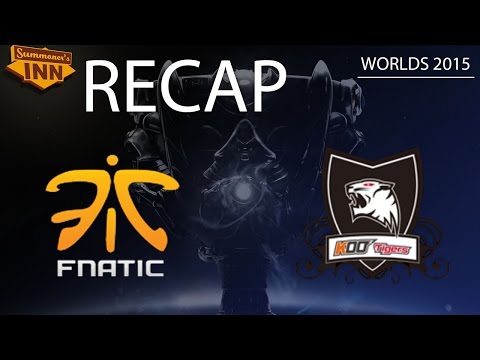 Recap der Worlds: Halbfinale- FNC vs KOO [FNATIC vs KOO TIGERS]