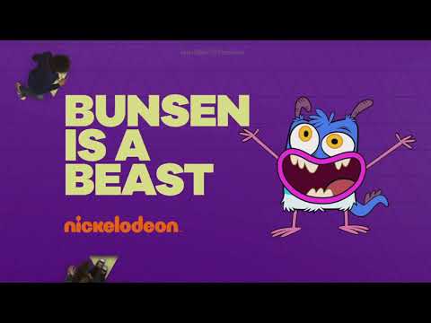 Bunsen Is A Beast Eye Catch (Nickelodeon Bananana! TV3)
