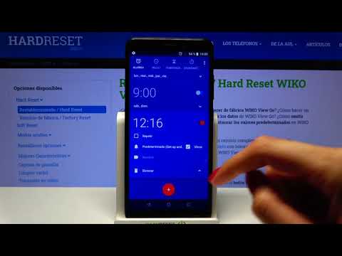 Cómo poner una alarma en WIKO View Go - configurar y activar el despertador