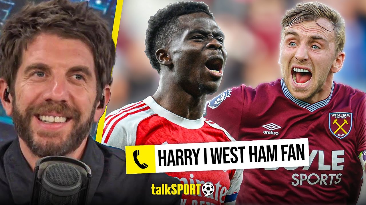 "BETTER NUMBERS!" West Ham fan INSISTS Jarrod Bowen is BETTER than Bukayo Saka!