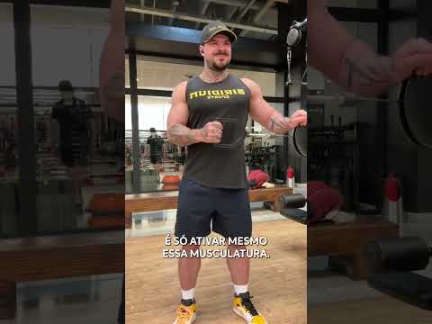 LAERCIO REFUNDINI and the rotator cuff warm-up before chest workout!