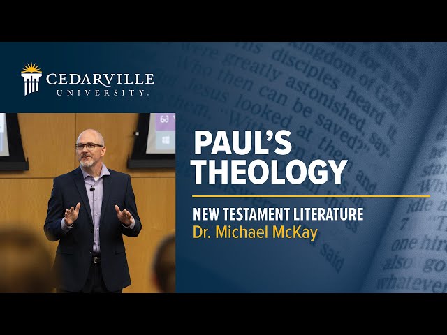Thumbnail for video titled: New Testament | Paul's Theology