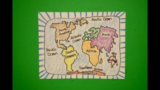 Let's Draw Continents & Oceans!