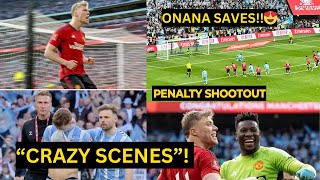 Crazy SCENES!! 😯 Man united vs Coventry FULL PENALTY SHOOTOUT 7-5, ONANA & Hojlund saved United