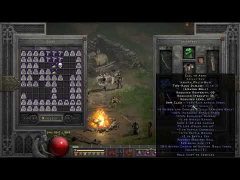 Diablo 2 Resurrected Rolled a 6bo 3+ bow cta !!!
