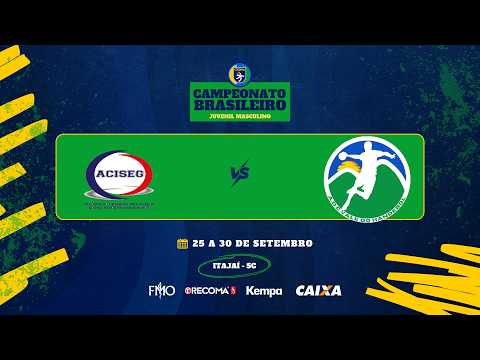 Campeonato Brasileiro Juvenil Masculino: Guarulhos/Herkules - Indaial [TRANSMISJA, LIVE]