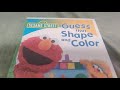 SESAME STREET Guess That Shape And Color DVD Overview