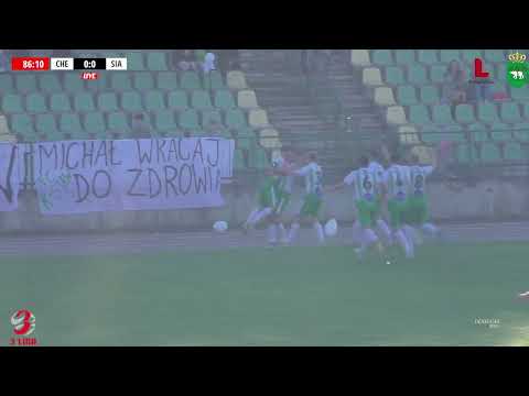 CHEŁMIANKA Chełm - Siarka Tarnobrzeg 1:0(0:0) skrót meczu