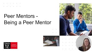 Being a Peer Mentor