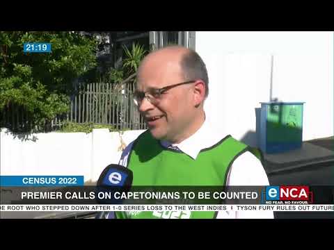 Western Cape Premier calls on Capetonians to be counted