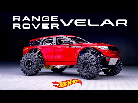 Range Rover Velar PreRunner rear engine Hot Wheels Custom MCD1