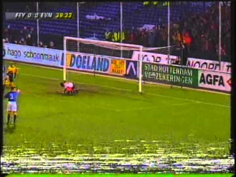 1995 November 2 Feyenoord Holland 1 Everton England 0 Cup Winners Cup