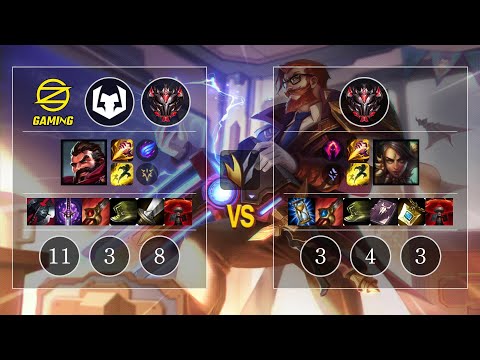 OZ Juhan Graves vs Nidalee Jungle - KR Patch 10.12